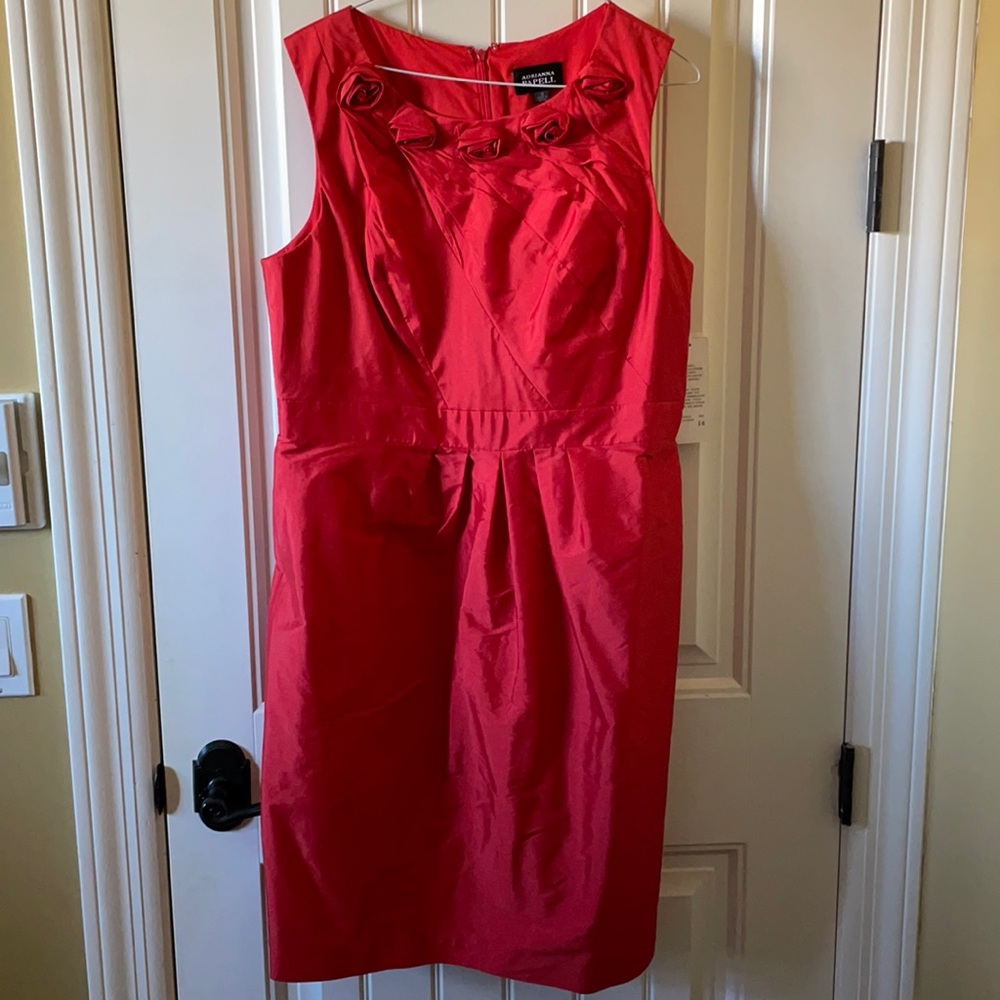 NWT Adrianna Papell red dress